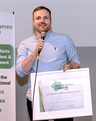 Frontier Developments, 2019 Winner Grads In Games Graduate Employer Award